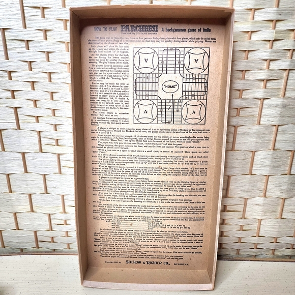 1964 Parcheesi Board Game Mid Century Family - Picture 6 of 13